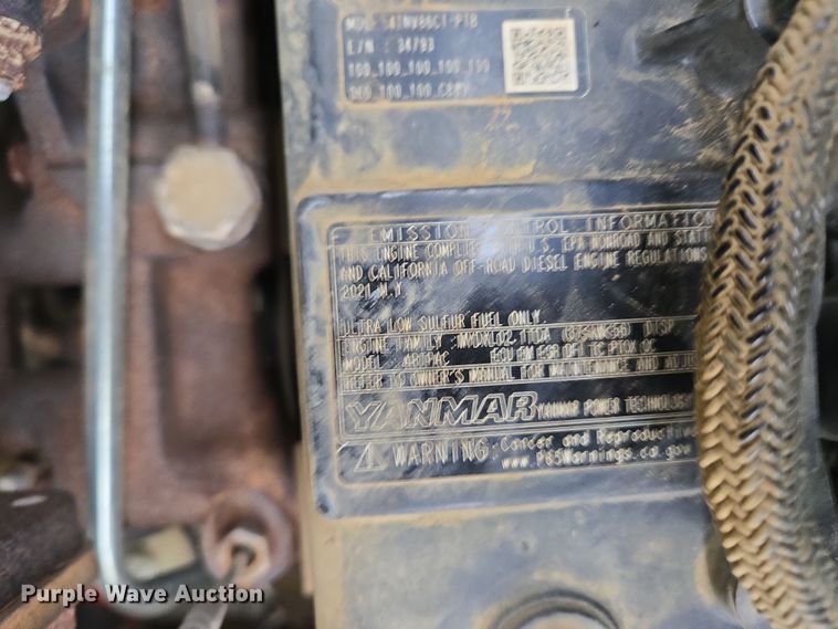 image for item YA0515 2022 Takeuchi TB260 mini excavator