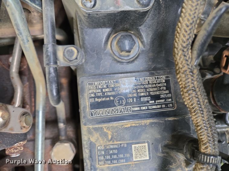 image for item YA0515 2022 Takeuchi TB260 mini excavator