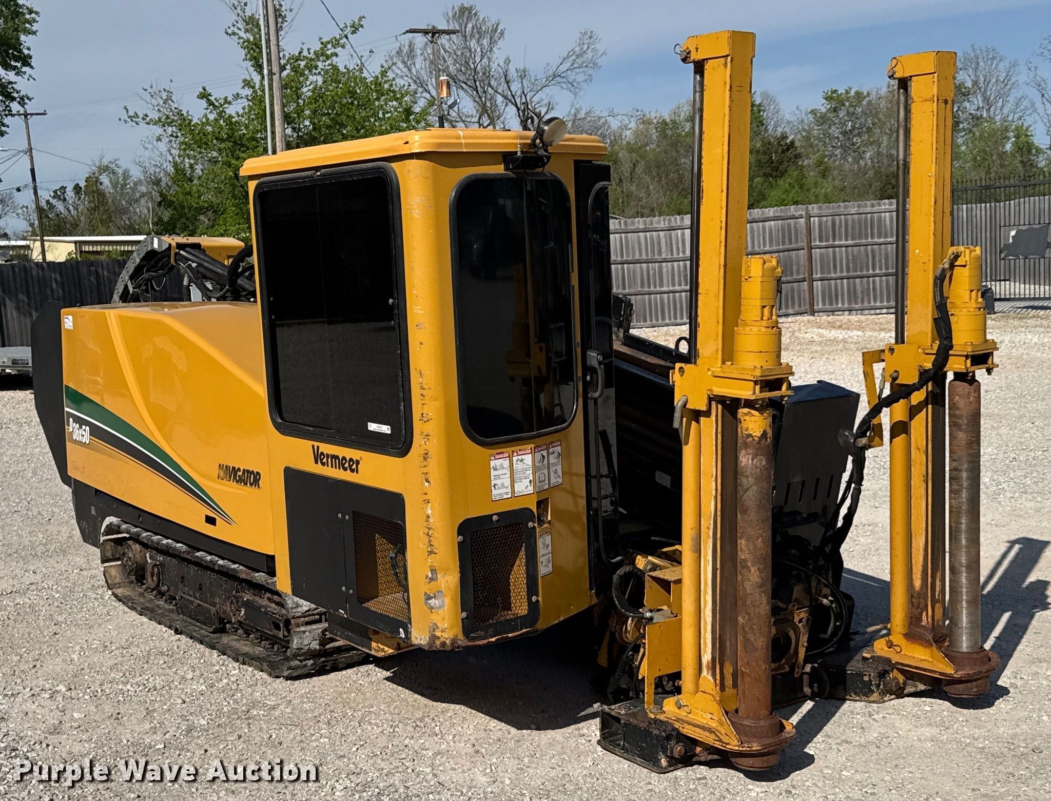 2014 Vermeer D36X50 Navigator Series ll directional boring unit in