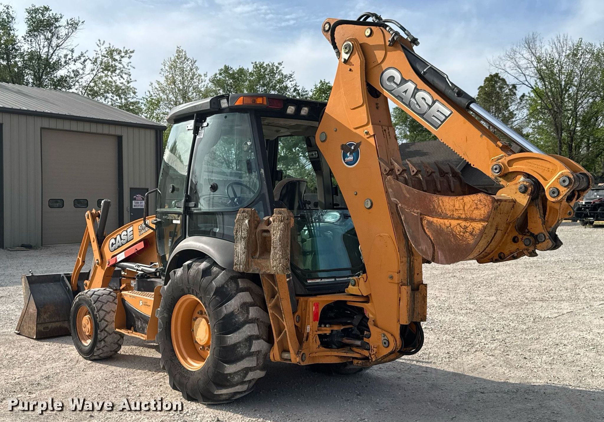 2014 Case 580 Super N backhoe in Rogers, AR | Item DO0879