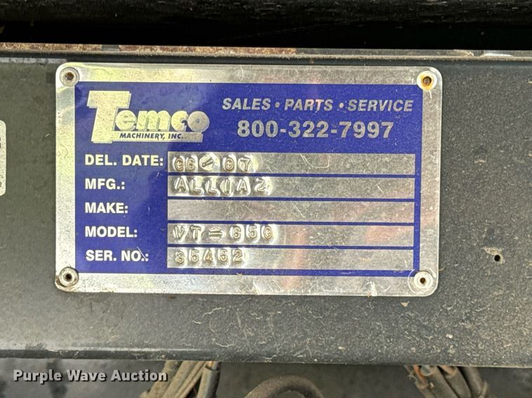 image for item DH9927 2007 Freightliner FC80 street sweeper truck