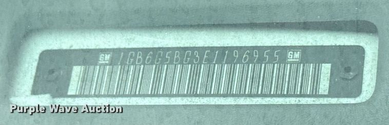 image for item DM5733 2014 Chevrolet Express G4500 shuttle bus