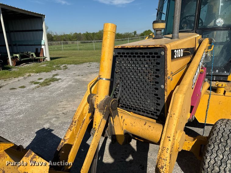 image for item DO0893 1996 John Deere 310D backhoe