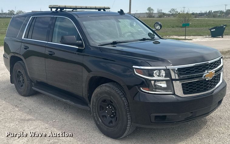 image for item DO0897 2018 Chevrolet Tahoe Police SUV