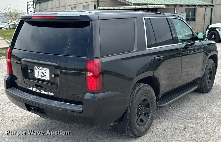 image for item DO0897 2018 Chevrolet Tahoe Police SUV