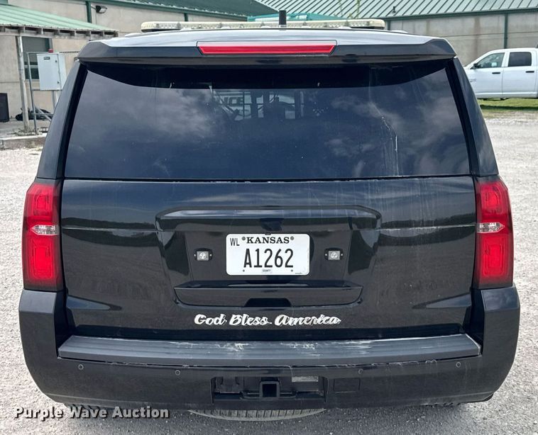 image for item DO0897 2018 Chevrolet Tahoe Police SUV