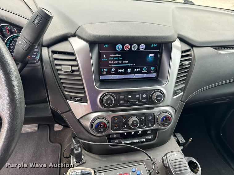 image for item DO0897 2018 Chevrolet Tahoe Police SUV