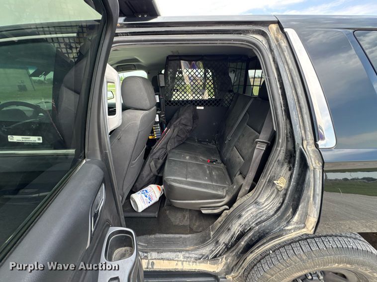 image for item DO0897 2018 Chevrolet Tahoe Police SUV