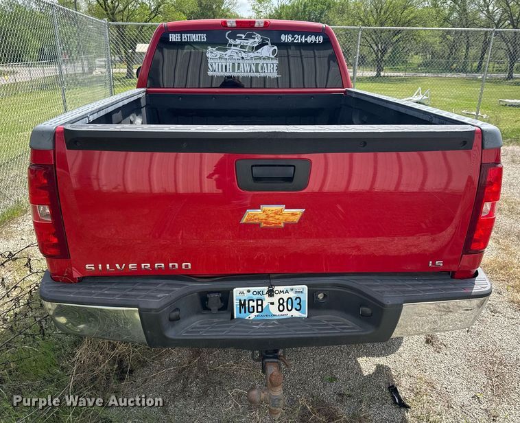 image for item DO0898 2012 Chevrolet Silverado 1500 Ext. Cab pickup truck