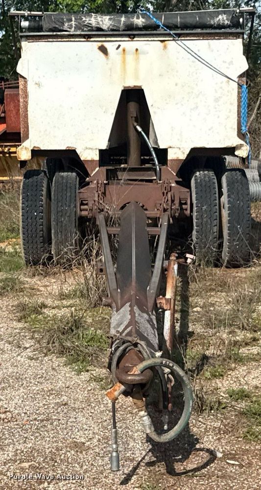 image for item DO0948 1998 Hawkeye end dump pup trailer