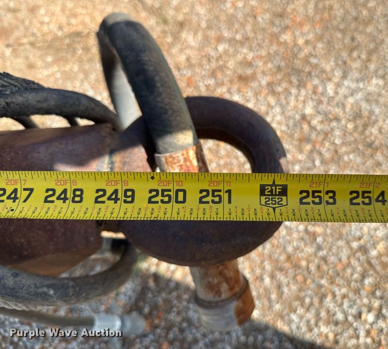 image for item DO0948 1998 Hawkeye end dump pup trailer