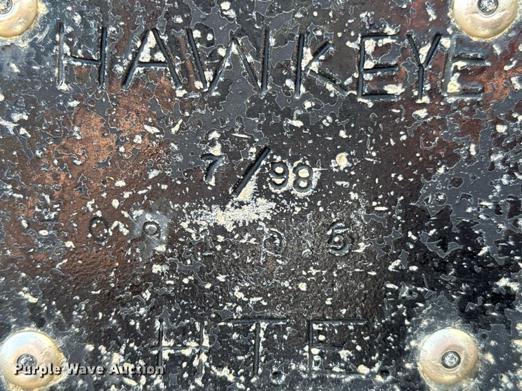 image for item DO0948 1998 Hawkeye end dump pup trailer