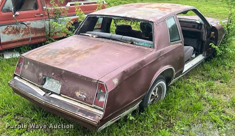 image for item DO0979 1985 Chevrolet Monte Carlo  