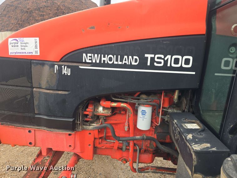 image for item DO7927 2000 New Holland TS100 tractor