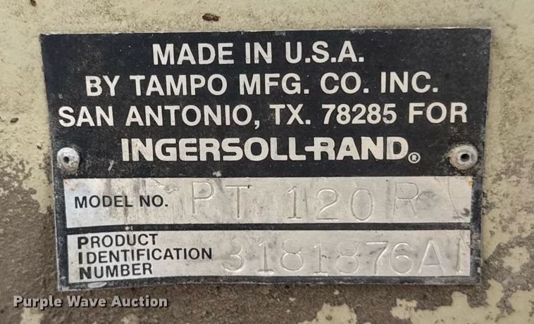 image for item DT0729 Ingersoll-Rand PT-120R pneumatic roller