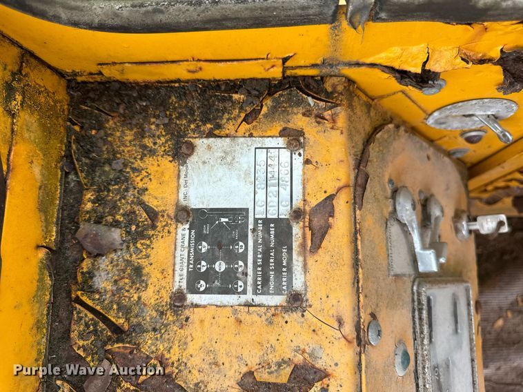 image for item DT0737 1982 Little Giant 48 crane