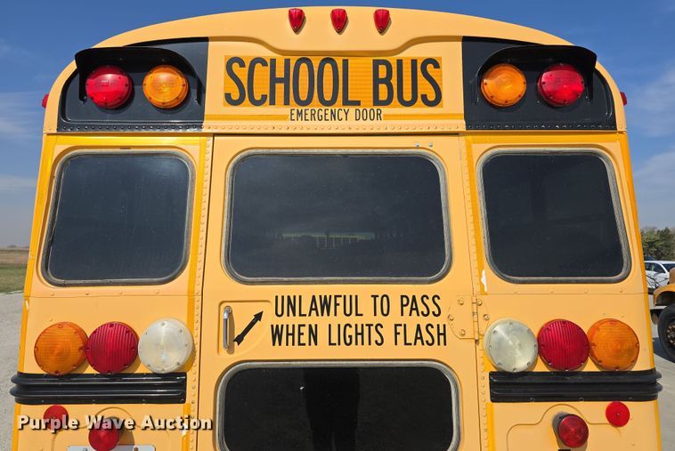 image for item DT6788 2008 Blue Bird Vision school bus