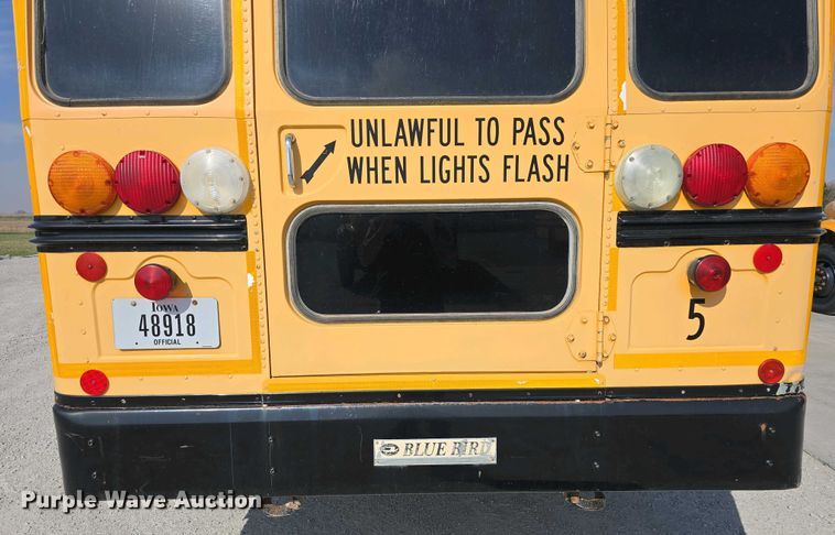 image for item DT6788 2008 Blue Bird Vision school bus