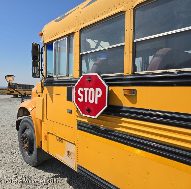 image for item DT6790 2003 Blue Bird 3800 school bus