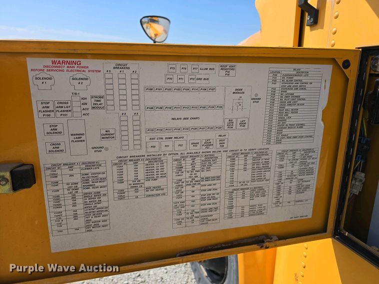 image for item DT6790 2003 Blue Bird 3800 school bus