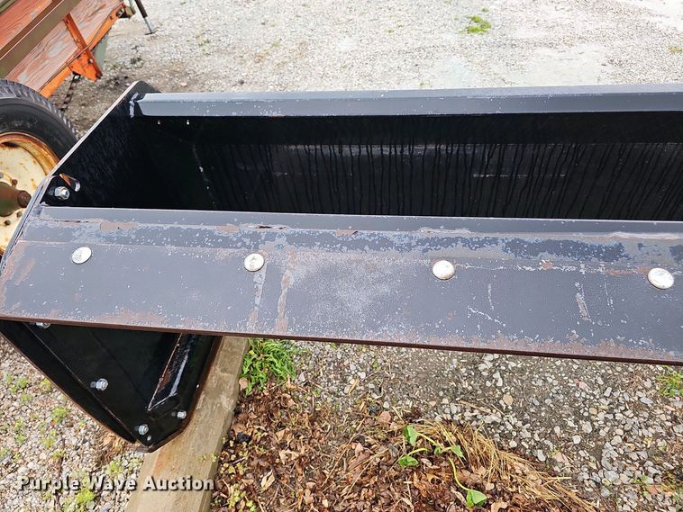 image for item DT6810 Quick Attach Attachments skid steer snow pusher