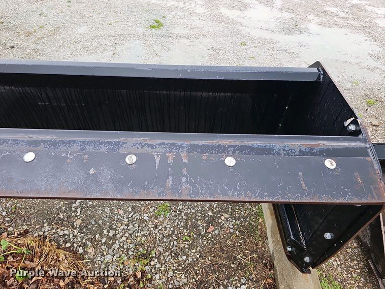 image for item DT6810 Quick Attach Attachments skid steer snow pusher