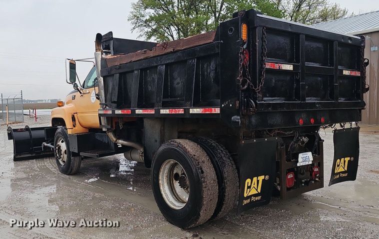 image for item DT6812 2000 GMC C7500 dump truck