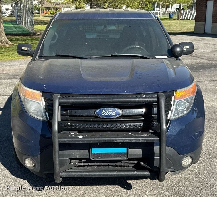 image for item DU9734 2015 Ford Explorer Police Interceptor SUV
