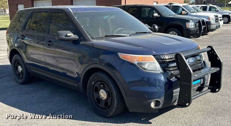 image for item DU9734 2015 Ford Explorer Police Interceptor SUV