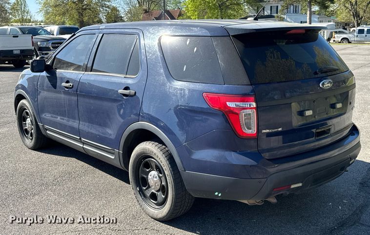 image for item DU9734 2015 Ford Explorer Police Interceptor SUV