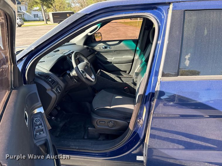 image for item DU9734 2015 Ford Explorer Police Interceptor SUV