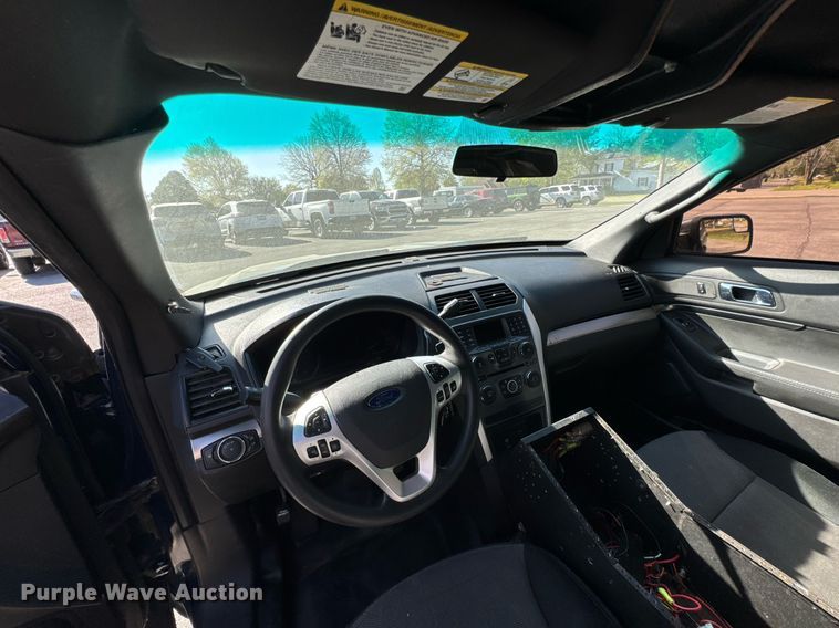 image for item DU9734 2015 Ford Explorer Police Interceptor SUV