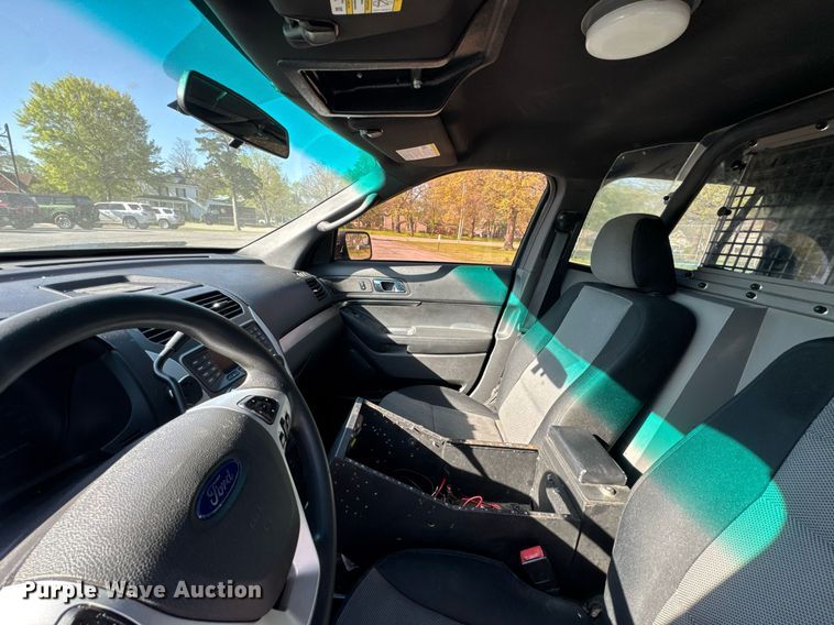 image for item DU9734 2015 Ford Explorer Police Interceptor SUV