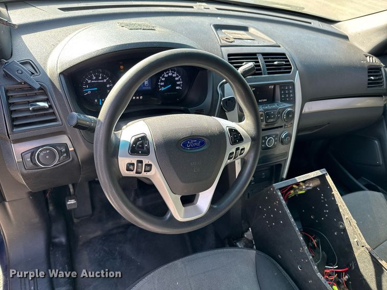 image for item DU9734 2015 Ford Explorer Police Interceptor SUV