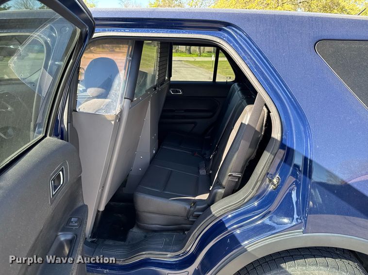 image for item DU9734 2015 Ford Explorer Police Interceptor SUV