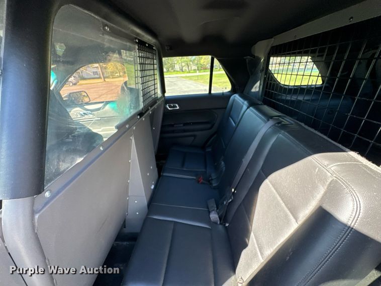 image for item DU9734 2015 Ford Explorer Police Interceptor SUV