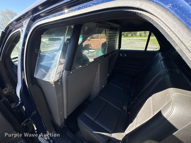 image for item DU9734 2015 Ford Explorer Police Interceptor SUV