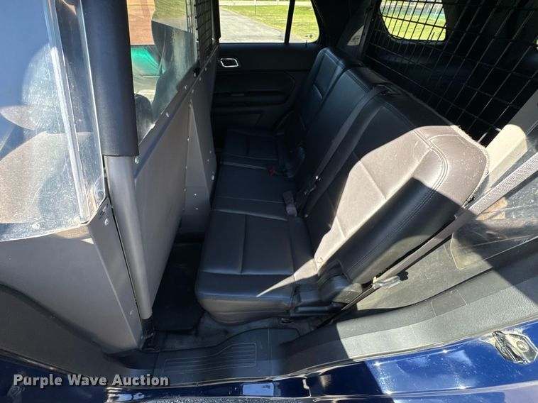 image for item DU9734 2015 Ford Explorer Police Interceptor SUV