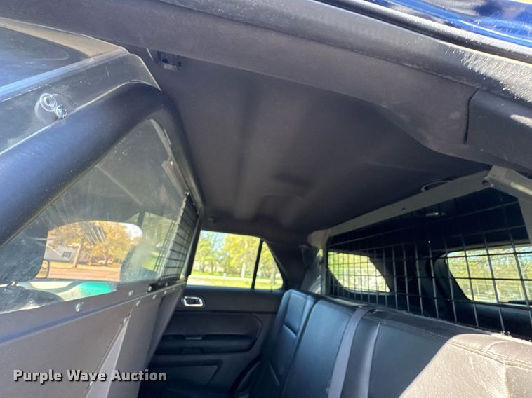 image for item DU9734 2015 Ford Explorer Police Interceptor SUV