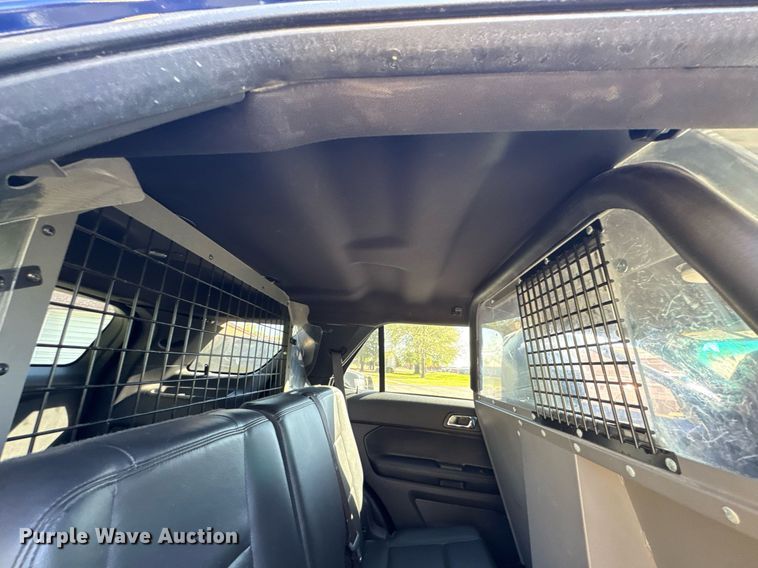 image for item DU9734 2015 Ford Explorer Police Interceptor SUV