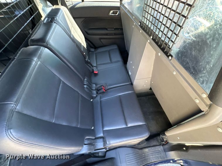 image for item DU9734 2015 Ford Explorer Police Interceptor SUV