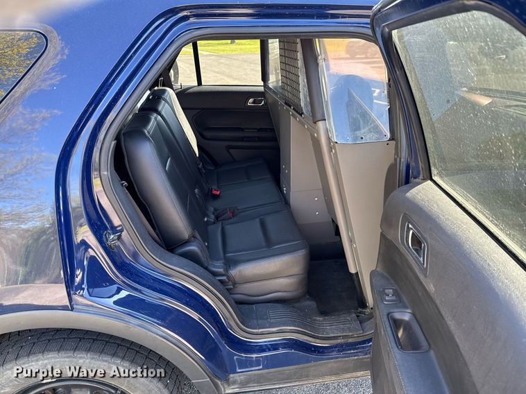 image for item DU9734 2015 Ford Explorer Police Interceptor SUV