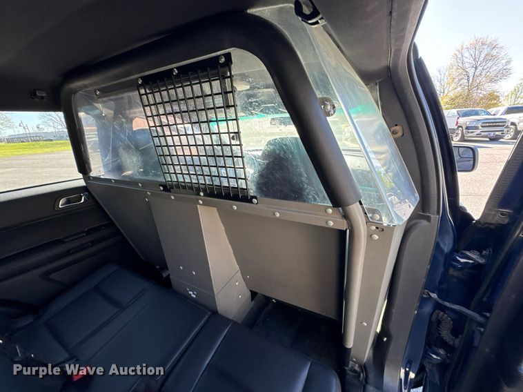 image for item DU9734 2015 Ford Explorer Police Interceptor SUV