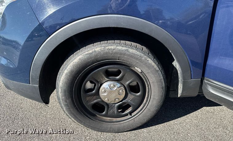 image for item DU9734 2015 Ford Explorer Police Interceptor SUV