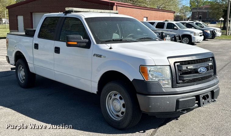 image for item DU9735 2014 Ford F150 SuperCrew pickup truck