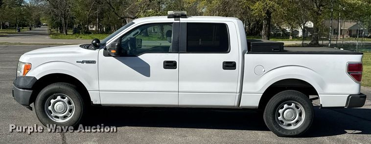 image for item DU9735 2014 Ford F150 SuperCrew pickup truck