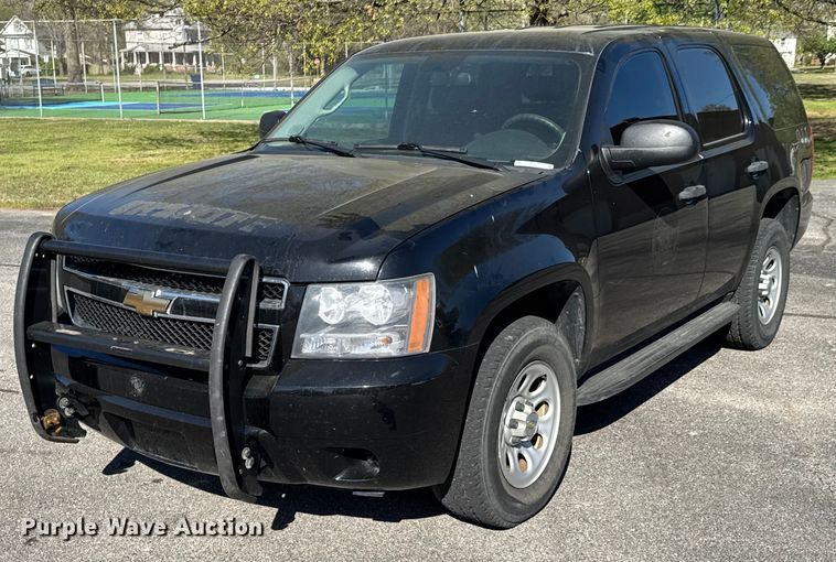 image for item DU9736 2009 Chevrolet Tahoe Police Special Service SUV