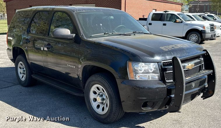 image for item DU9736 2009 Chevrolet Tahoe Police Special Service SUV