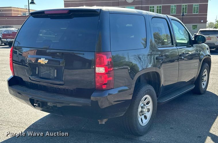 image for item DU9736 2009 Chevrolet Tahoe Police Special Service SUV