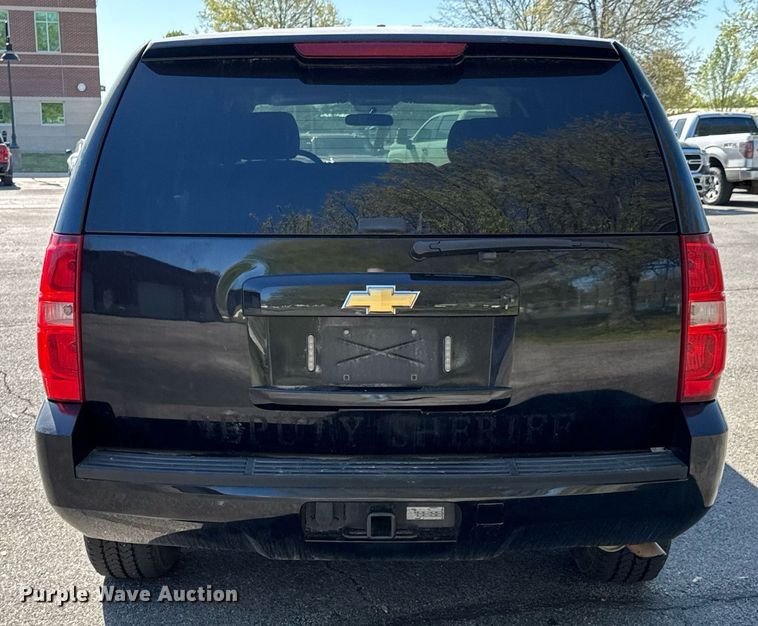 image for item DU9736 2009 Chevrolet Tahoe Police Special Service SUV